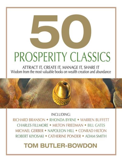 Title details for 50 Prosperity Classics by Tom Butler-Bowdon - Available